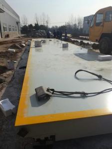 100噸汽車衡案例現(xiàn)場(chǎng)