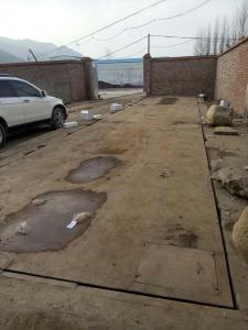 地磅維修現(xiàn)場(chǎng)